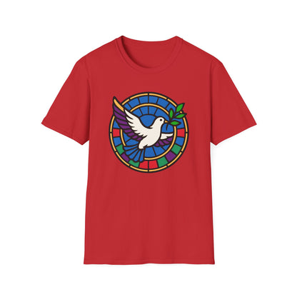 Stained Glass Dove T-Shirt