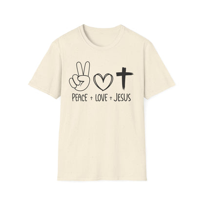 Peace, Love, Jesus T-Shirt